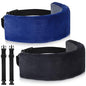 2 Pcs Travel Pillow for Sleeping Airplane Headrest Airplane Head Strap Sleeper Pillow Travel Head Sleep Support Band with 2 Extension Straps for Car Plane Travel (Gray, Blue) - color: Gray, Blue