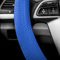 FH Group Universal Fit Silicone Snake Pattern with Massaging Grip Dark Steering Wheel Cover fits most Cars, SUVs, Trucks, and Vans Dark Blue - color: Dark blue