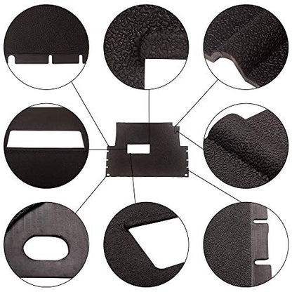 10L0L Full Coverage Liner Floor Mat for Club Car Precedent 2004-up, Club Car Tempo & Onward 2017-2022 Golf Cart, Replaces OEM# 102504801 102504802 103926401