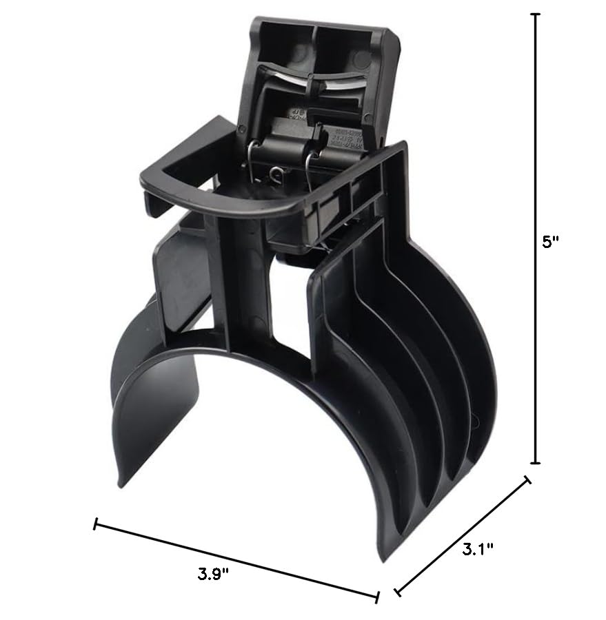 Cup Holder Insert Divider Compatible with 2014 2015 2016 2017 2018 2019 Toyota Highlander Year Cup Holder (Style C-Fit Toyota) - style: Style C-Fit Toyota