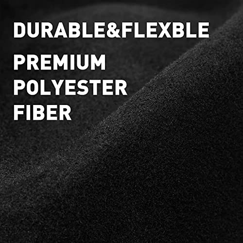 78"x40" Black Underfelt Carpet for Speaker,Sub Box Carpet, Auto,RV,Boat,Marine,Truck,Car Trunk Felt Liner Carpet