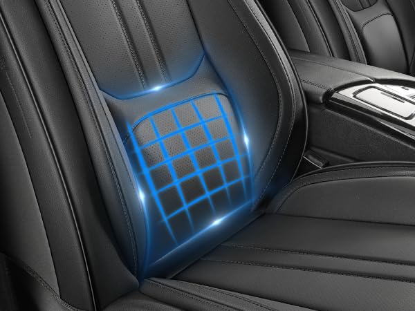 Front Seat Covers Fit for Crosstrek 2012-2026, Car Seat Covers Front Seats, Breathable Leather Automotive Seat Covers Front Pair Anti-Slip Seat Cover(Black, Front) - color: Black, size: Fit for Crosstrek Front seat