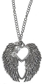 Rear View Mirror Guardian Angel Car Charm Ornament, Sun Catcher, Hanging Pendant, Stainless Steel Chain. Gift (Angel Wings) - size: Angel Wings
