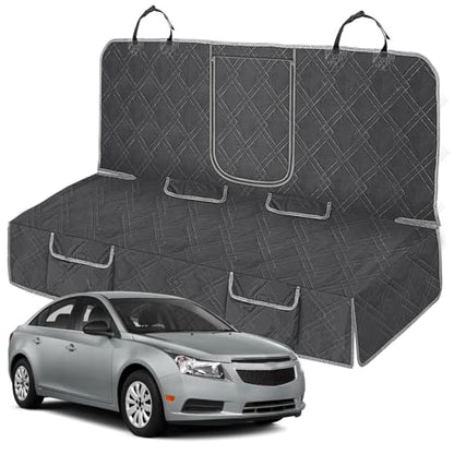 Dog Car Seat Cover Compatible with 2012-2019 Chevy Cruze, Waterproof Pet Bench Seat Cover for Back Seat, 600D Heavy Duty Scratch Proof Nonslip Truck Seat Covers for Dogs - size: 2012-2019 Cruze