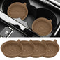 ME.FAN Car Cup Holder Coasters [4 Pack] Silicone Cups Mats, Automotive Universal Non-Slip Recessed Interior Accessories Coffee - color: 4pack-coffee