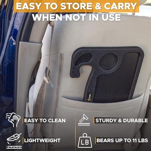 EcoNour Steering Wheel Desk for Honda CRV 2023-2024 2025 2026 2-in-1 Car Tray Table Laptop Car Mount with Pen Holder Food Tray for Eating with Drinks Holder, Multipurpose Travel Car Accessories - size: Fit For Honda CRV 2023-2026