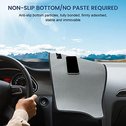 Dashboard Cover Mat Custom Fit for Honda Civic 2022 2023 2024 2025 2026 Dash Cover for 11th Gen Nonslip Dash Mat Protector Sunshade No Glare Black