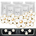 6 Pcs White Daisy Flower Air Freshener Outlet Clip Cars Conditioning Perfume Clips Charm Car Interior Decor Accessories for Women Girls Mothers Gifts for Mom Wife