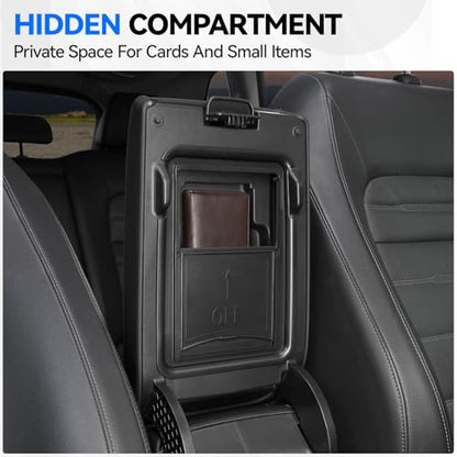 5PCS Center Console Organizer Tray for 2026 2025 2024 2023 Honda CRV Accessories, Armrest Storage Box and Drawer, Armrest Hidden Storage Box, Dashboard Organizer Tray and Cup Holder for Honda CR-V - style: fit for Honda CR-V 2023-2026