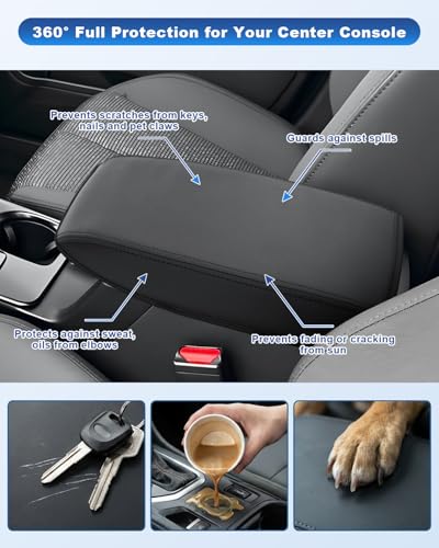 CDEFG for 2026 Subaru Forester Center Console Cover for 2026 Subaru Forester (Touring/Wilderness/Premium/Sport/Limited) Accessories Armrest Cover Middle Console Arm Rest Protector