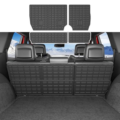 xipoqix Backrest Mats Compatible with 2011-2021 Jeep Grand Cherokee Back Seat Protector Cargo Mat TPE All Weather Replacement for 2011-2021 Jeep Grand Cherokee Accessories (Backrest Mats) - size: Compatible with Jeep Grand Cherokee | 2011-2021