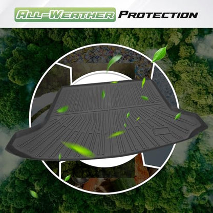 Cartist Floor Mats for Honda Prologue 2024 2025 2026, All Weather Cargo Liner for Prologue Accessories, Heavy Duty TPE Cargo Mats, Car Accessories - size: 4)Honda Prologue 24+ Full Set