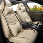 Car Seat Covers for Ford Mustang 2000-2026, Premium Nappa Leather Car Seat Cover, Stylish Sport Seat Covers， Automobile Seat Cover Sets.(Luxury 2 Seats/Beige)