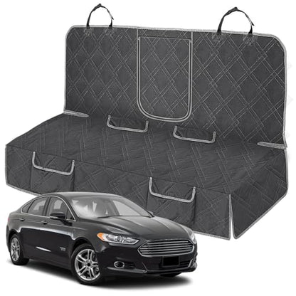 Dog Car Seat Cover Compatible with 2013-2019 Ford Fusion, Waterproof Pet Bench Seat Cover for Back Seat, 600D Heavy Duty Scratch Proof Nonslip Truck Seat Covers for Dogs - size: 2013-2019 Fusion
