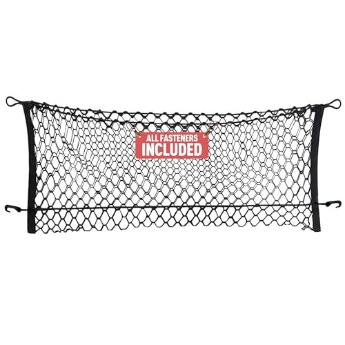 Envelope Style Automotive Elastic Trunk Mesh Cargo Net for Subaru Forester (SK) 2019-2026 - Premium Trunk Organizer and Storage - Luggage Net for SUV - Best Car Organizer for Subaru Forester