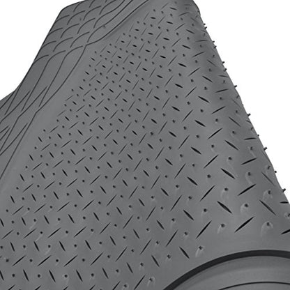 BDK Universal Fit Premium Cargo Car Trunk Mat/Liner - PVC (Gray) (31.5" x 50") - color: Gray