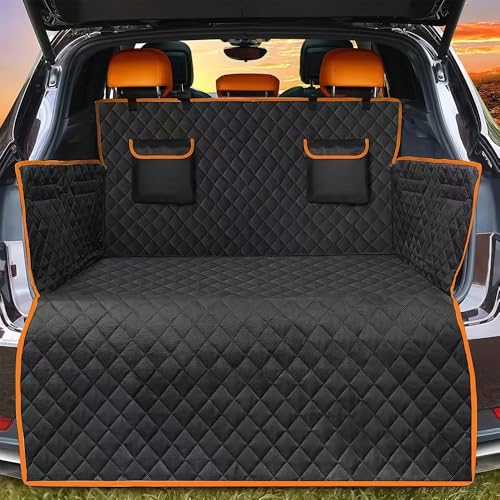 SUV Cargo Liner for Dogs for Lucid Gravity 2025-2026, Waterproof Non-Slip Pet Trunk Protector Scratchproof Dog Blanket Easy to Clean