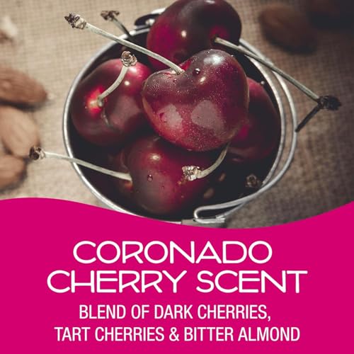 California Scents Power Bloc Car Air Freshener,Coronado Cherry Scent,(Pack of 12) - size: 0.88 Ounce (Pack of 12)