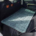 Backseat Pet Bed Mat, Truck Plaid Dog Bed for Car Back Seat, Deluxe Dog Seat Covers, Non-Slip Travel Pet Mat, Fit for Backseat Extenders and Trucks SUVs (Blue, 24.8x54 inch) - color: Blue