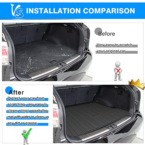 Powerty Fit for Trunk Mat Lexus RX350 RX450h 2016 2017 2018 2019 2020 2021 2022 All Weather TPO Rear Cargo Liner (Not for RX350 L or RX450h L) - size: Cargo Mat｜For｜16-22｜Lexus RX350 RX450h