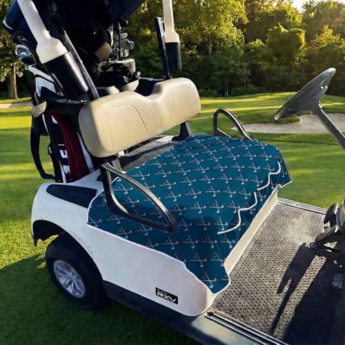 Golf Cart Seat Covers Golf Cart Seat Towel Blanket Group - color: Blue Golf with Pocket