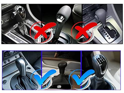 Black Plush Auto Car Handbrake Cover Sleeve Gear Sets Automotive Car Gear Suit (Pink)