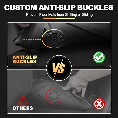 AOMSAZTO Floor Mats & Cargo Liner Compatible with Nissan Rogue 2021–2026 (Not for Sport) | All Weather Heavy Duty Car Floor Liners for S, SV, SL, Platinum Trims - style: 9)21-25 Rogue Floor & Cargo Mats