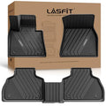 LASFIT Floor Mats Fit for BMW X7 2019-2025 2026 7 Seaters, Custom Fit TPE All Weather Waterproof Floor Mat Front & Rear Rows Car Liners for xDrive40i xDrive50i M50i M60i, Black - size: 5) X7 7-Seat 2019-2026 | Floor Mats