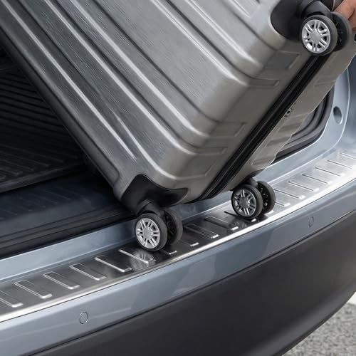 Stainless Steel Rear Bumper Protector Guard fits Volkswagen VW Atlas 2018-2026, Trunk Outside Door Sill Protector Cover Accessories, Silver 1 PCS, 2019 2020 2021 2022 2023 2024 2025