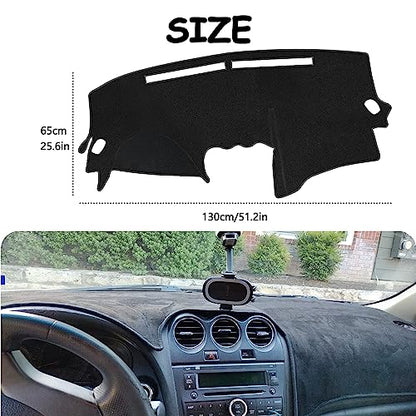 Dashboard Cover Dash Mat Compatible with Nissan Altima 2007 2008 2009 2010 2011 2012, Dash Board Cover for Altima Sedan Coupe 2007-2012