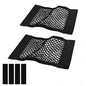 Universal Mesh Cargo Net for Car Trunk Storage,Elastic Small Automotive Cargo Net Pocket Wall Sticker Organizer Pouch Bag Storage for SUV,2 Pack with Tape Stickers - size: 15 x9.5 inch