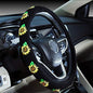 Mayco Bell Automotive Women Embroidery Cute Car Steering Wheel Cover (Sunflower) - color: Sunflower