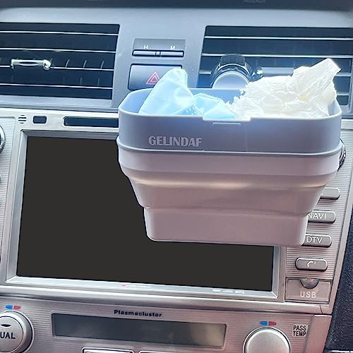 Car Vent Organizer Pocket, Car French Fry Holder, Vehicle Front Seat Universal Silicone Stroage Box for Fry Burger Phone Wallet Coins Cards Keys Glasses Remote Headphone