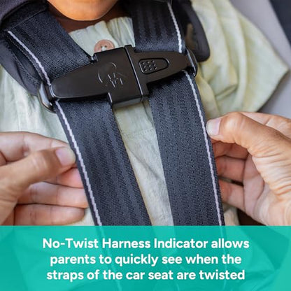 Baby Trend Cover Me™ 4-in-1 Convertible Car Seat - color: Midnight Black