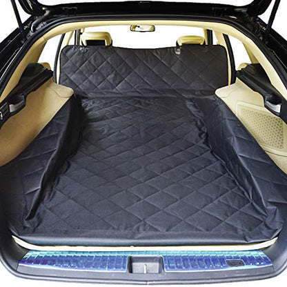 Pet Cargo Liner Cover for Dogs SUV Cars Waterproof Non Slip Universal Fit with Bumper Flap Extra Large