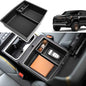 2024 2025 2026 Tacoma Accessories Center Console Organizer for Toyota Tacoma (SR5/TRD Off-Road/TRD Sport/TRD Pro/Limited/Trailhunter) Durable ABS Plastic 2025 Tacoma Console Tray Insert (Black)