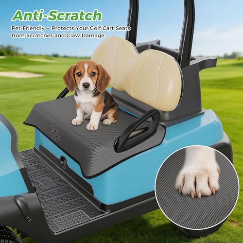 10L0L Universal Golf Cart Seat Covers/Seat Blanket for EZGO TXT/RXV & Club Car DS/Precedent, Breathable Seat Towel/Seat Cushions with Non-Slip Backing, All-Season Comfort (Not for Yamaha) - color: Diamond Pattern