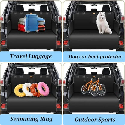 SUV Cargo Liner for Dogs for Mercedes-Benz GLS AMG GLS 63, Non-Slip Pet Cargo Cover Dog Seat Cover Mat, Back Trunk Protector Mat with Side Flaps, Easy Clean, Car Accessories
