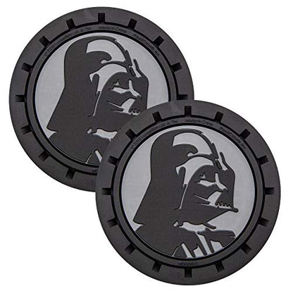 Plasticolor 000673R01 Star Wars Darth Vader Auto Car Truck SUV Cup Holder Coaster 2-Pack