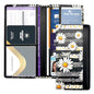 Car Registration and Insurance Holder with Magnetic Closure, Universal Document Organizer for License, Insurance Cards & Glove Box Storage (Daisy) - color: Daisy