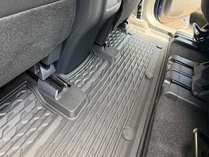 3W Floor Mats for Nissan Pathfinder 2022-2026 (Only fit 8 Passenger Models), 3 Rows,TPE All Weather Protection Car Floor Liners Accessories,Black - size: 5.Pathfinder|22-25|Floor Mats (8 Passenger)