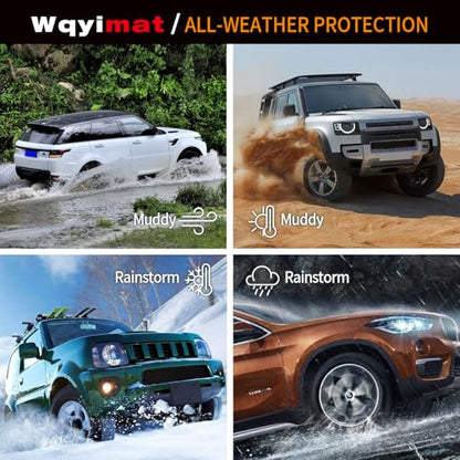 Custom All Weather TPE Trunk Liner Cargo Mats for 1976-1986 Jeep CJ-7; 1987-1995 Wrangler YJ; 1997-2006 Jeep Wrangler TJ/LJ Accessories - color: for 1997-2006 Jeep Wrangler TJ/LJ Cargo Mats