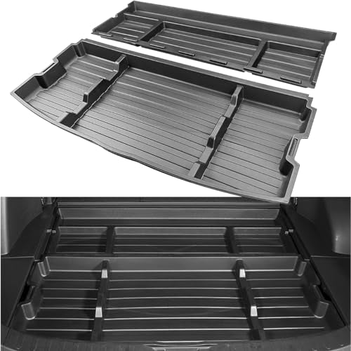 For 2019-2025 Toyota RAV4 Trunk Hidden Storage Box, SUV Insert Cargo Rear Hatch Organizer, Extra Space fits RAV4 LE XLE XSE TRD Hybrid Under Cargo Floor Storage Accessories - size: For RAV4 2019-2025