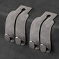 Amelity Universal Car Headrest Hooks, Women’s Car Interior Accessories for Purses Handbags Grocery & Backpacks, Gray 2 Pack - color: Gray