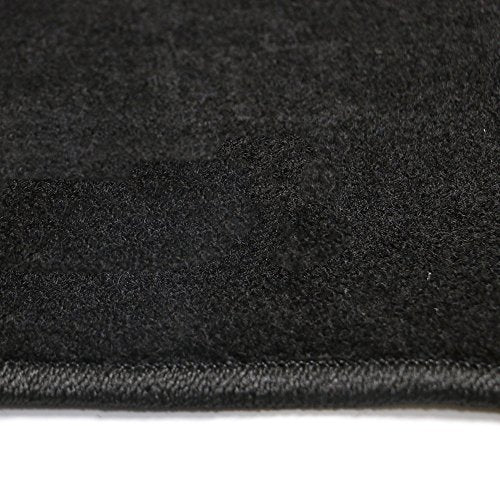 Floor Mats Compatible with 2007-2012 Toyota Yaris, 4Dr Factory Fitment Car Floor Mats Front & Rear Nylon by IKON MOTORSPORTS, 2008 2009 2010 2011