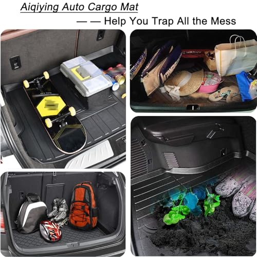 CRV Cargo Liner - Compatible with 2017-2022 Honda CR-V Lower Deck,Not for Subwoofer/Touring/Hybrid Models,All-Weather 3D Waterproof Rear Trunk Tray Floor Mat Custom Fit TPO Accessories - size: 3）For Honda CRV（2017-2022 ）Trunk Mats