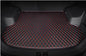 Custom Car Cargo Mat Car Boot Liner Waterproof Anti-Slip All Weather Protection Leather Material, Compatible with 99% Car Model Trunk Carpet Liners (Black red) - color: black red