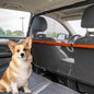 Dog Barrier for Car, 50" Wide SUV Dog Barrier for Cargo Area & 2nd 3rd Row Seats, Sturdy Dog Barrier for Small SUV & Truck with See-Through Net Mesh, Back Seat Divider for Mid-Sized Vehicle