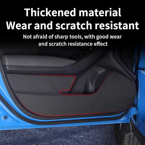 Car Door Anti Kick Pad for Subaru Crosstrek Accessories 2024 2025 2026 Protector Mat Dirty Collision Stickers Interior