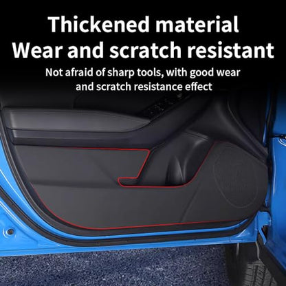 Car Door Anti Kick Pad for Subaru Crosstrek Accessories 2024 2025 2026 Protector Mat Dirty Collision Stickers Interior